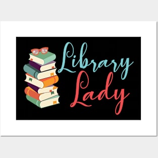 Library Lady Posters and Art